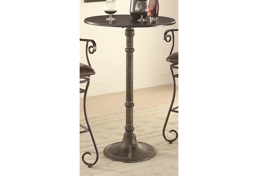 Oswego Bar Table by Coaster at Lapeer Furniture & Mattress Center