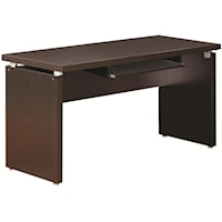 Computer Desk with Drop Down Drawer