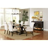 Coaster Parkins 7pc Dining Room Group