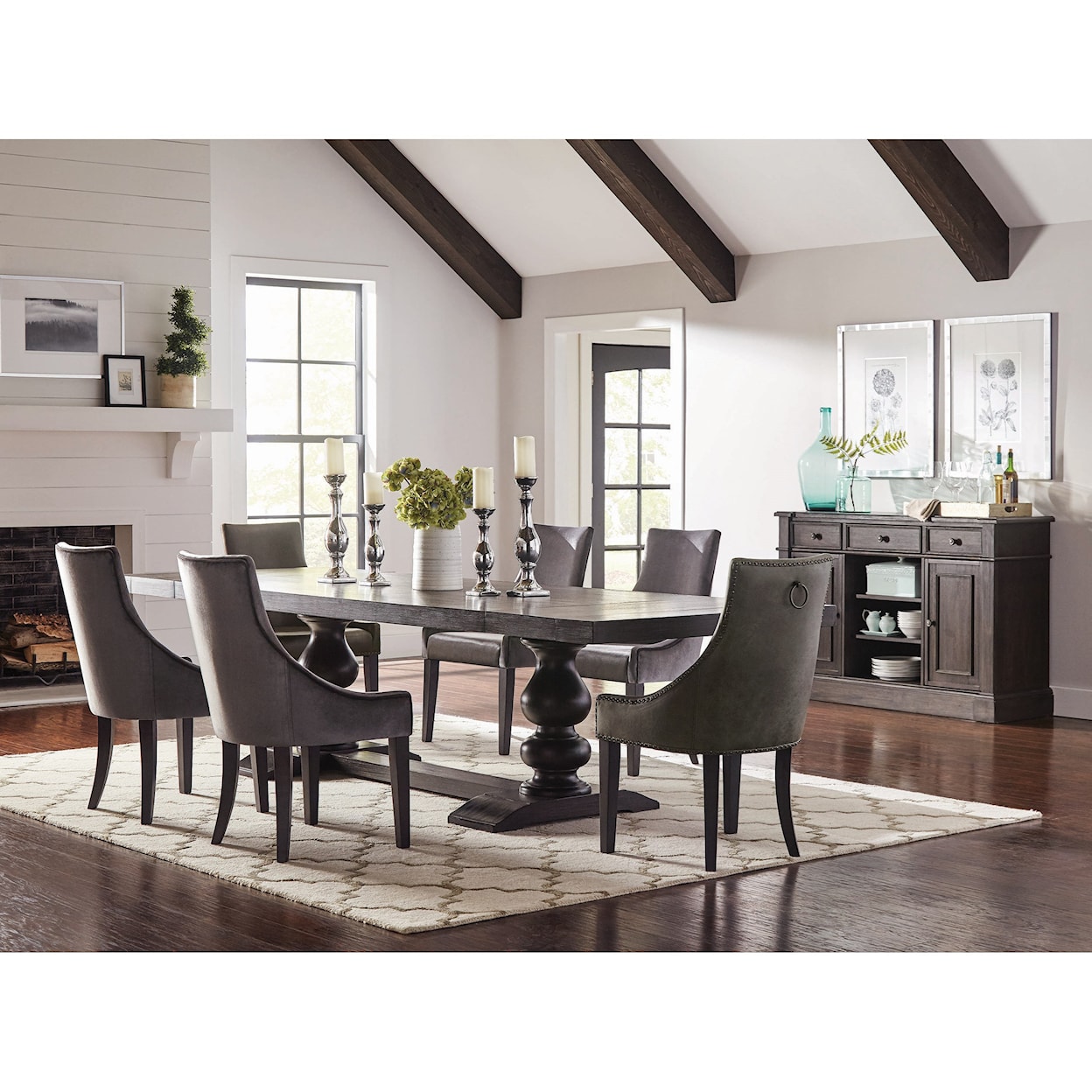 Coaster Phelps Rectangular Dining Table