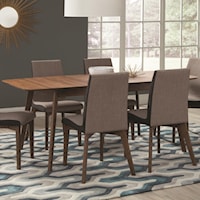 Dining Table with Extension Leaf