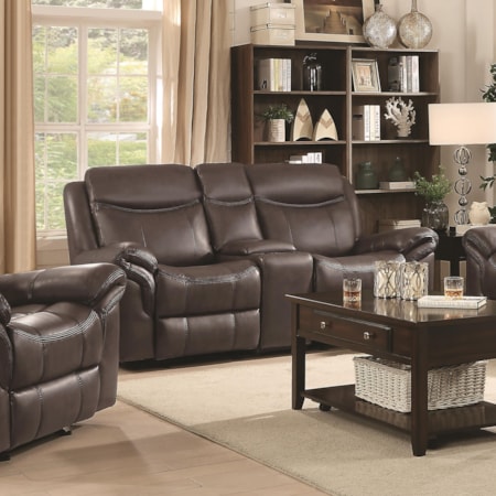 Glider Motion Loveseat