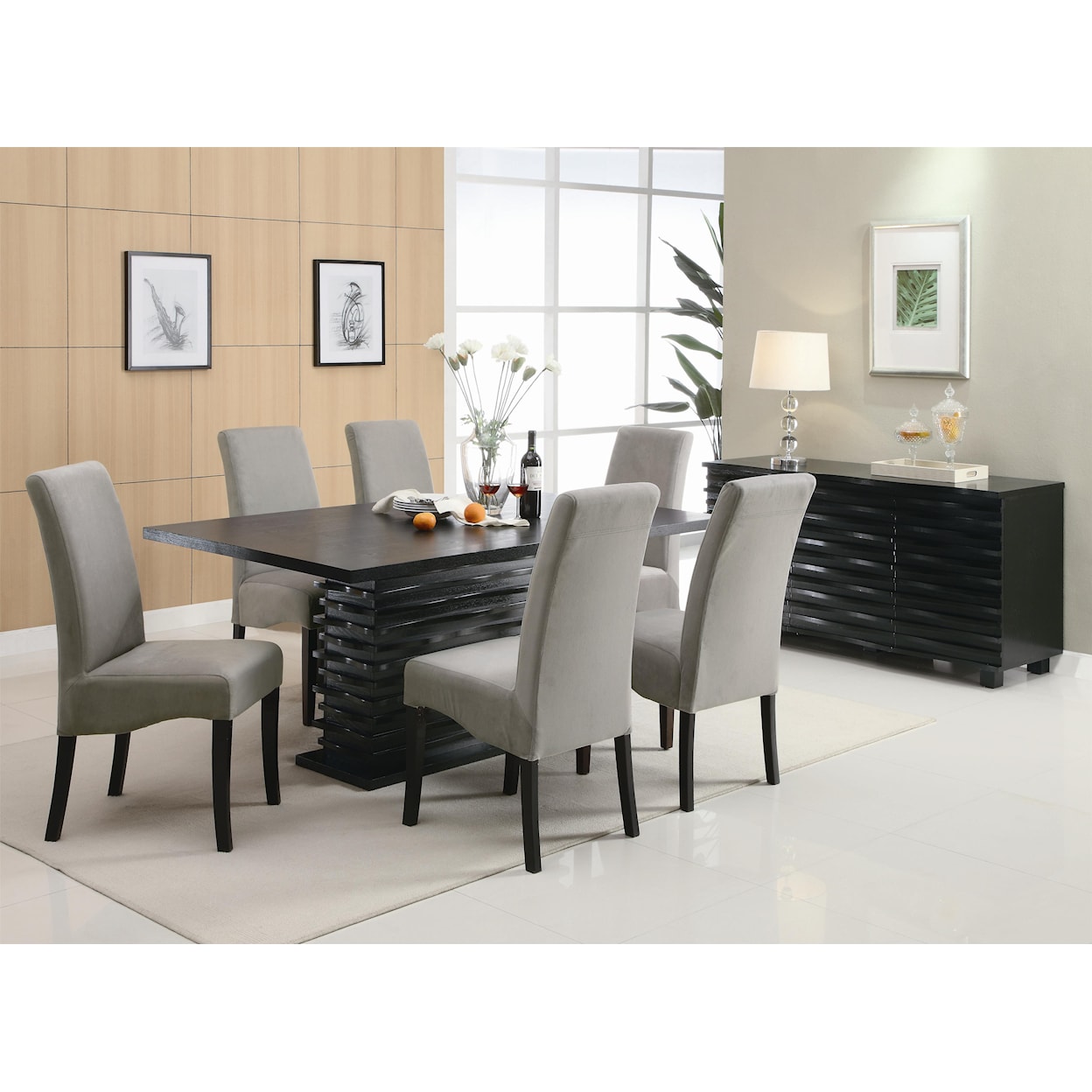 Coaster Stanton  7pc Dining Room Group