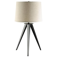 Table Lamp with Three-Leg Base