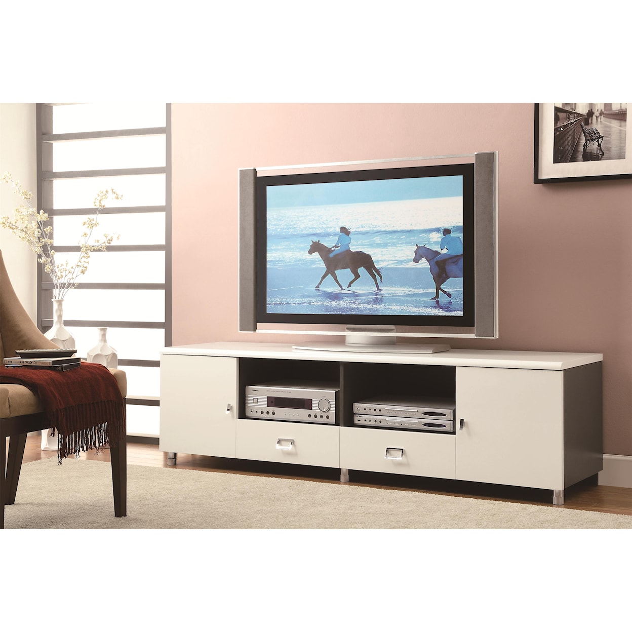 Coaster TV Stands 71" MODERN TV STAND |