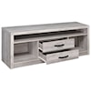 Coaster TV Stands DOUBLE DRAWER GREY TV CONSOLE |