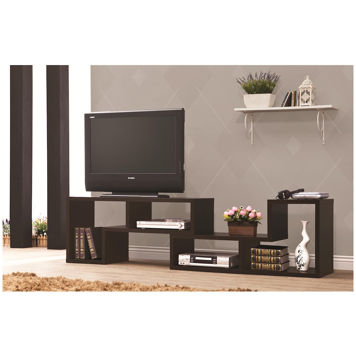 Coaster TV Stands CAPPUCCINO TV CONSOLE |