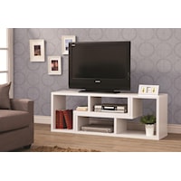 Convertible TV Console and Bookcase Combination