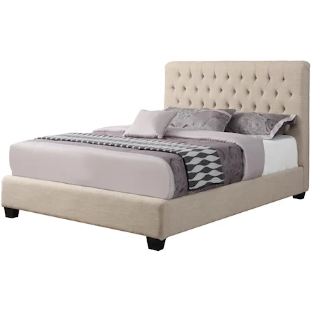King Chole Upholstered Bed
