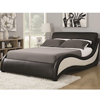 California King Niguel Modern Upholstered Bed