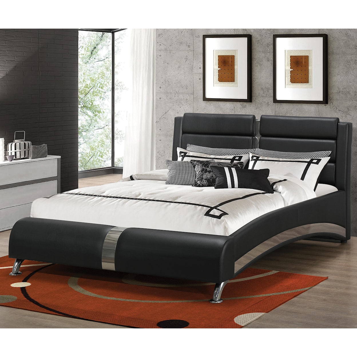Michael Alan CSR Select Upholstered Beds Queen Jeremaine Upholstered Bed
