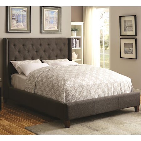 Queen Upholstered Bed