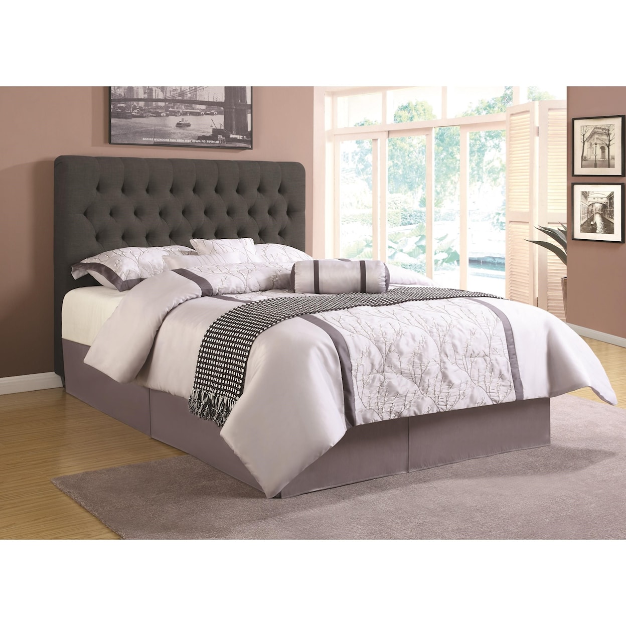 Coaster Upholstered Beds Full Headboard