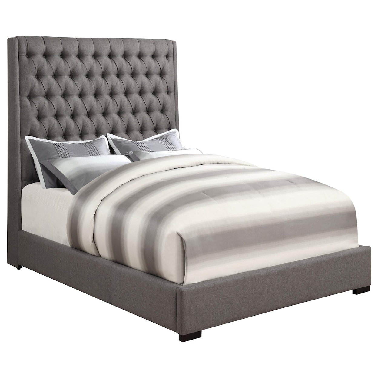 Coaster Upholstered Beds Cal King Bed