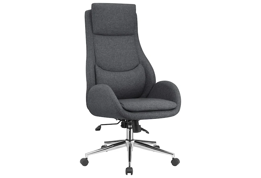 Upholstered Desk Chairs Upholstered Office Chair by Coaster at Sam Levitz Furniture