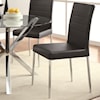 Coaster Vance 5-Piece Glass Top Table Set