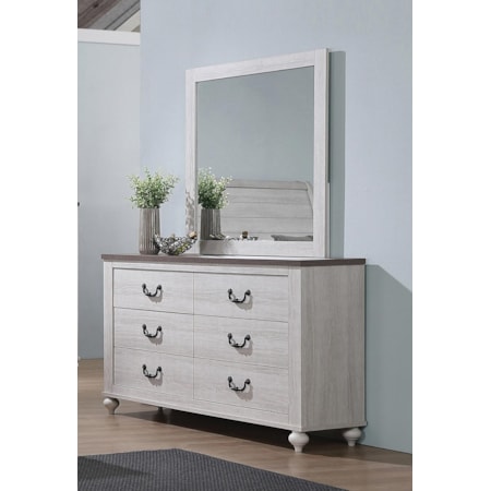 Dresser and Mirror