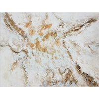 'Golden Marble' Wall Art