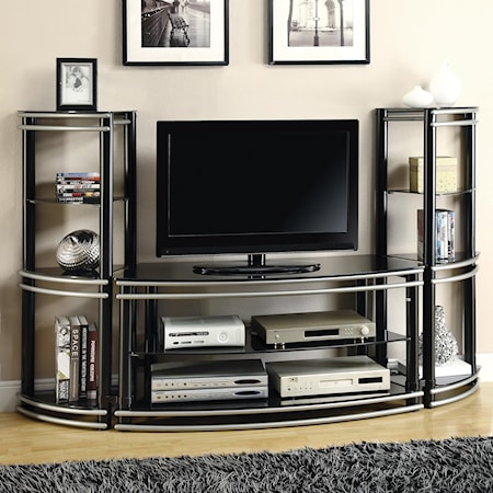 TV Stand & 2 Media Towers
