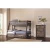 Michael Alan CSR Select Wrangle Hill Twin Over Full Bunk Bed