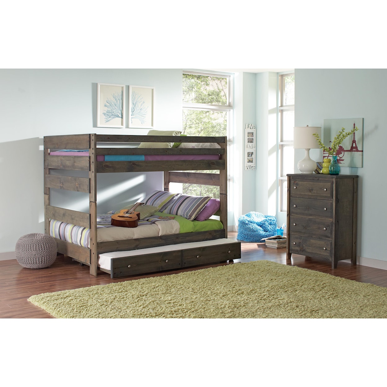 Coaster Wrangle Hill Twin Bunk Bed