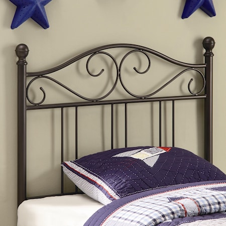 Twin Metal Headboard