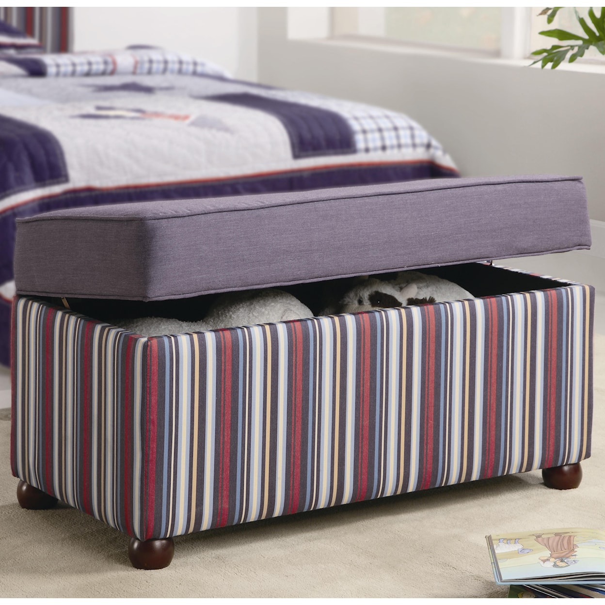 Coaster Furniture Youth Seating and Storage Storage Bench