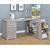 Coaster Vette VETTE DRIFTWOOD GREY L SHAPE OFFICE | DESK