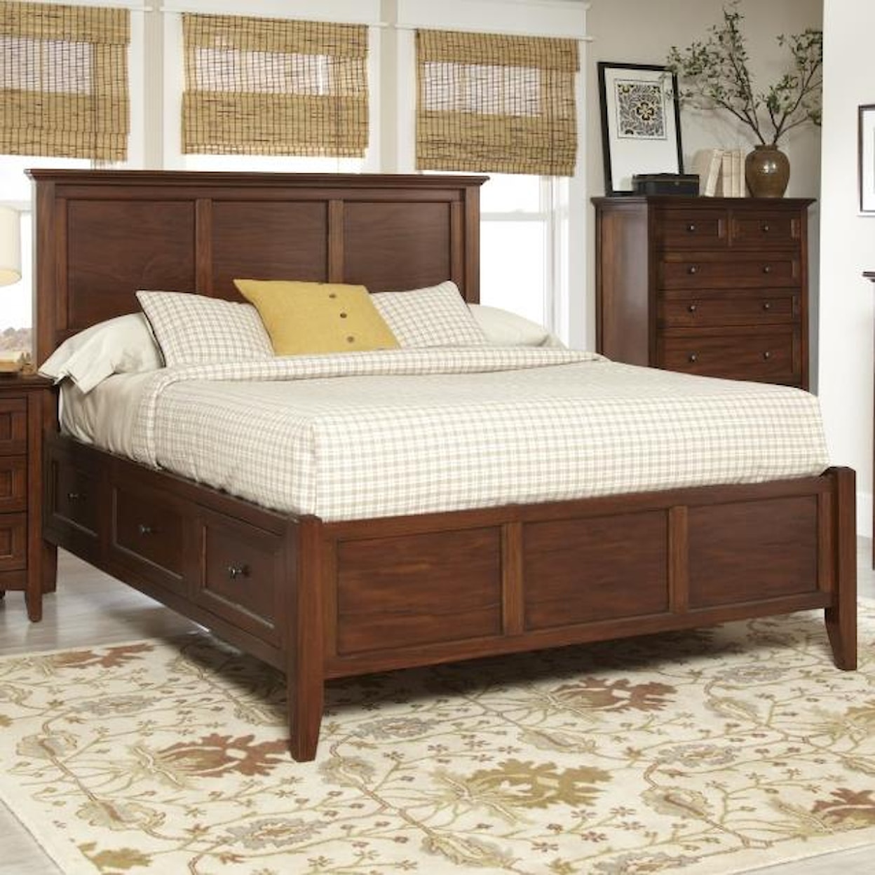 Avalon Furniture Beacon St King Panel Bed
