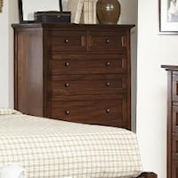 6 Drawer Chest with Round Knobs
