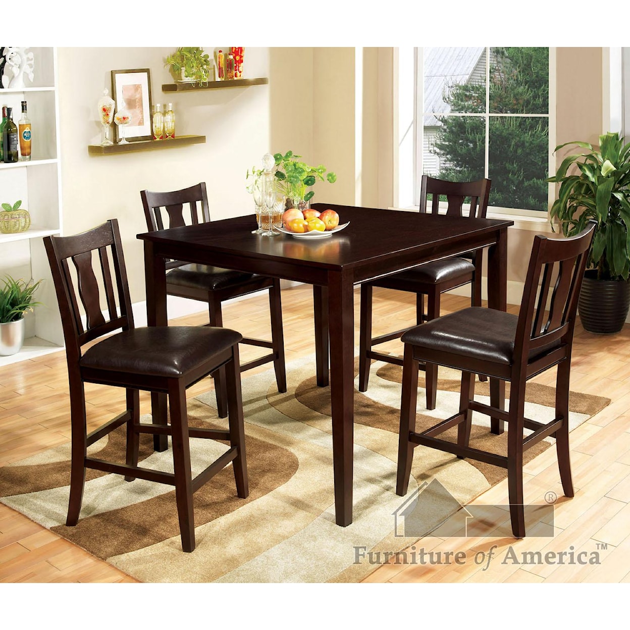 Furniture of America - FOA CM3888 Dinning Set