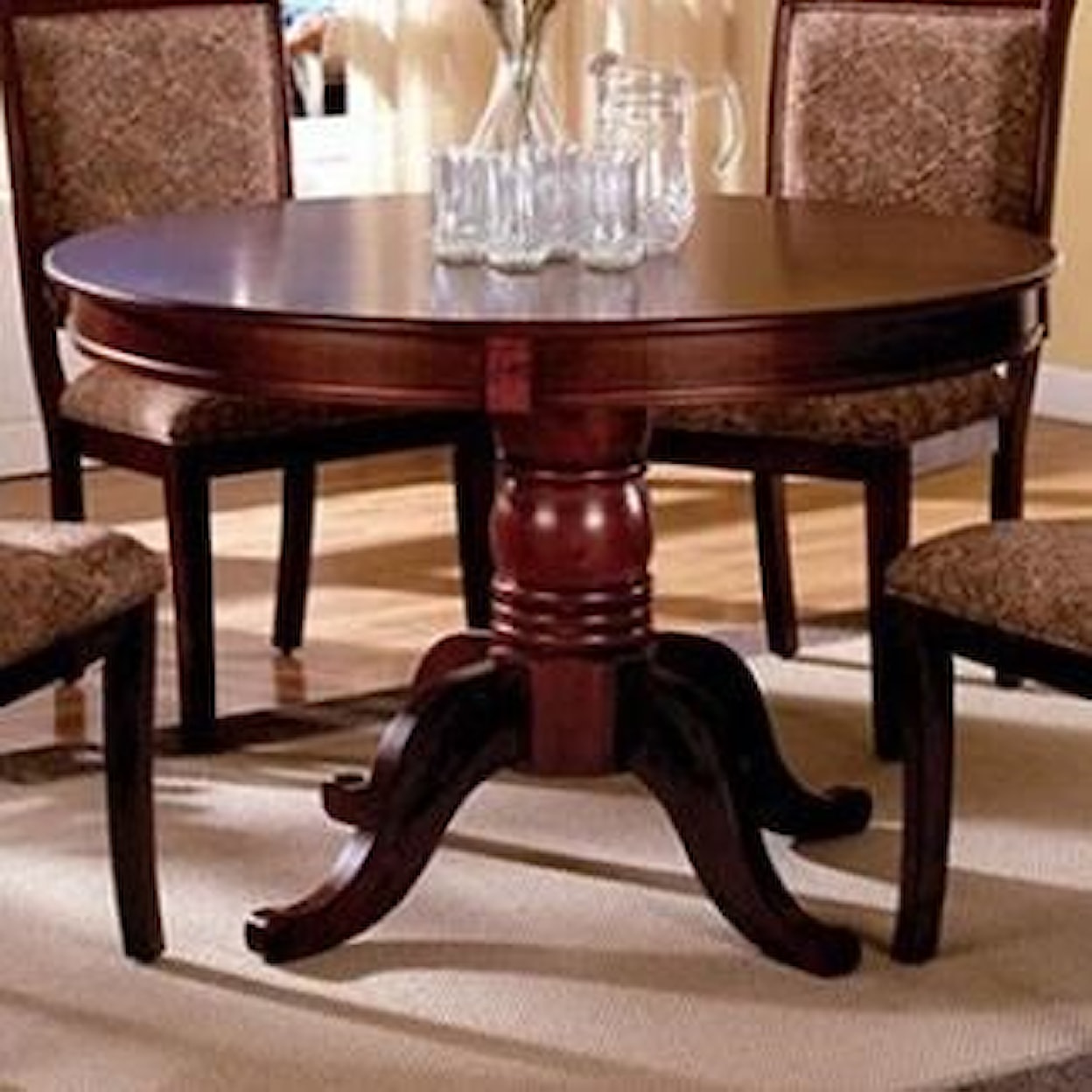 Furniture of America St. Nicholas II Round Dining Table