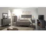 Legends Furniture Storehouse Collection Storehouse 6 Drawer Dresser and Mirror