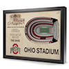 StadiumViews Wall Art OHIO STATE BUCKEYES STADIUMVIEW 3D WALL ART