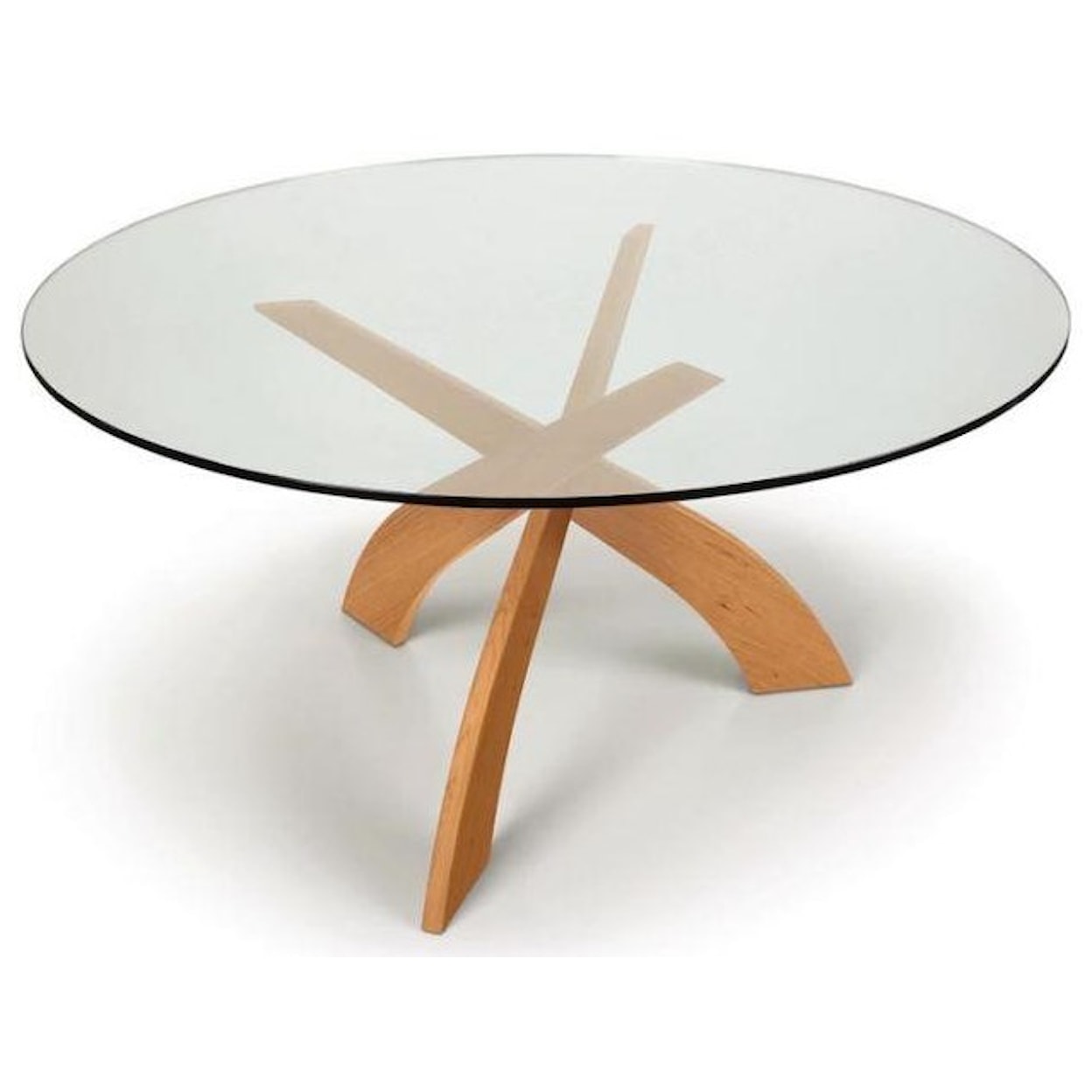 Copeland Statements Entwine 60" Round Table in Cherry