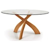 Copeland Statements Entwine 60" Round Table in Cherry