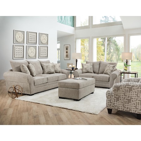 4 Piece Living Room Group