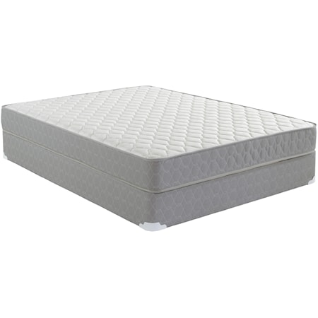 Queen 6 1/2" All Foam Mattress and 7" Box