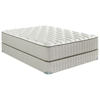 Twin 12" Firm Mattress and 9" Wood Foundation