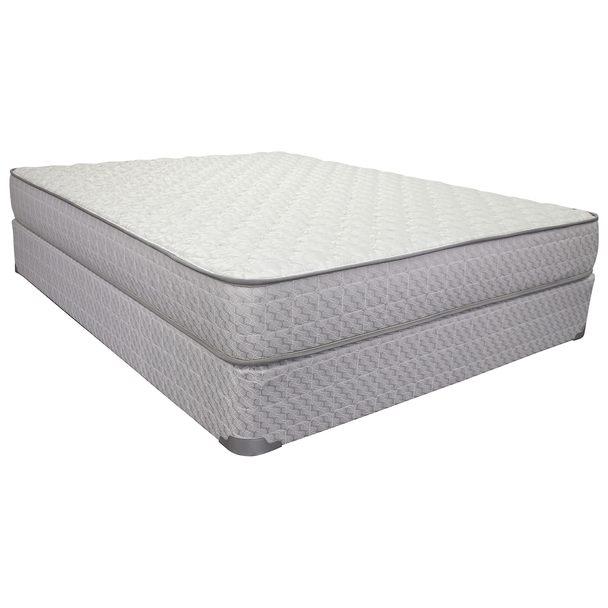 Corsicana 1020 Broyton Firm King 9 1/2" Firm Innerspring Mattress Set