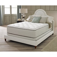 King 14" Firm Mattress and 9" Wood Foundation