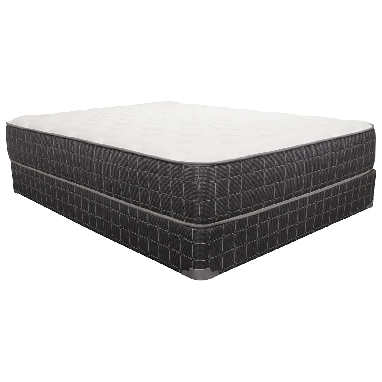 Corsicana 1500 Cresswell Firm King 10.5" Firm Mattress Set