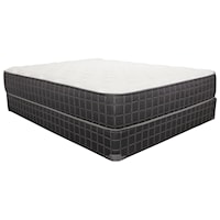 Twin 10.5" Firm Mattress and 9" Wood Foundation