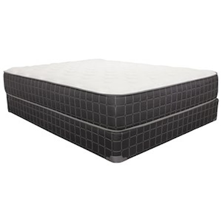 Queen 10.5" Firm Mattress Set