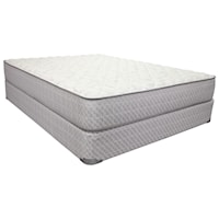 Twin 10 1/2" Firm Innerspring Mattress and 9" Wood Foundation