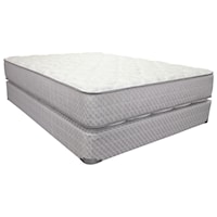 Full 12" Plush 2 Sided Mattress and 9" Wood Foundation