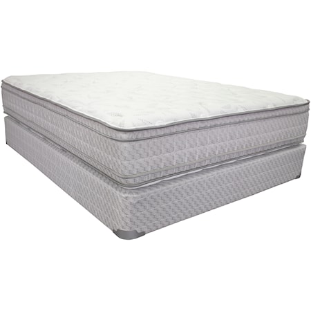 Full 12" Two Sided Euro Top Mattress Set