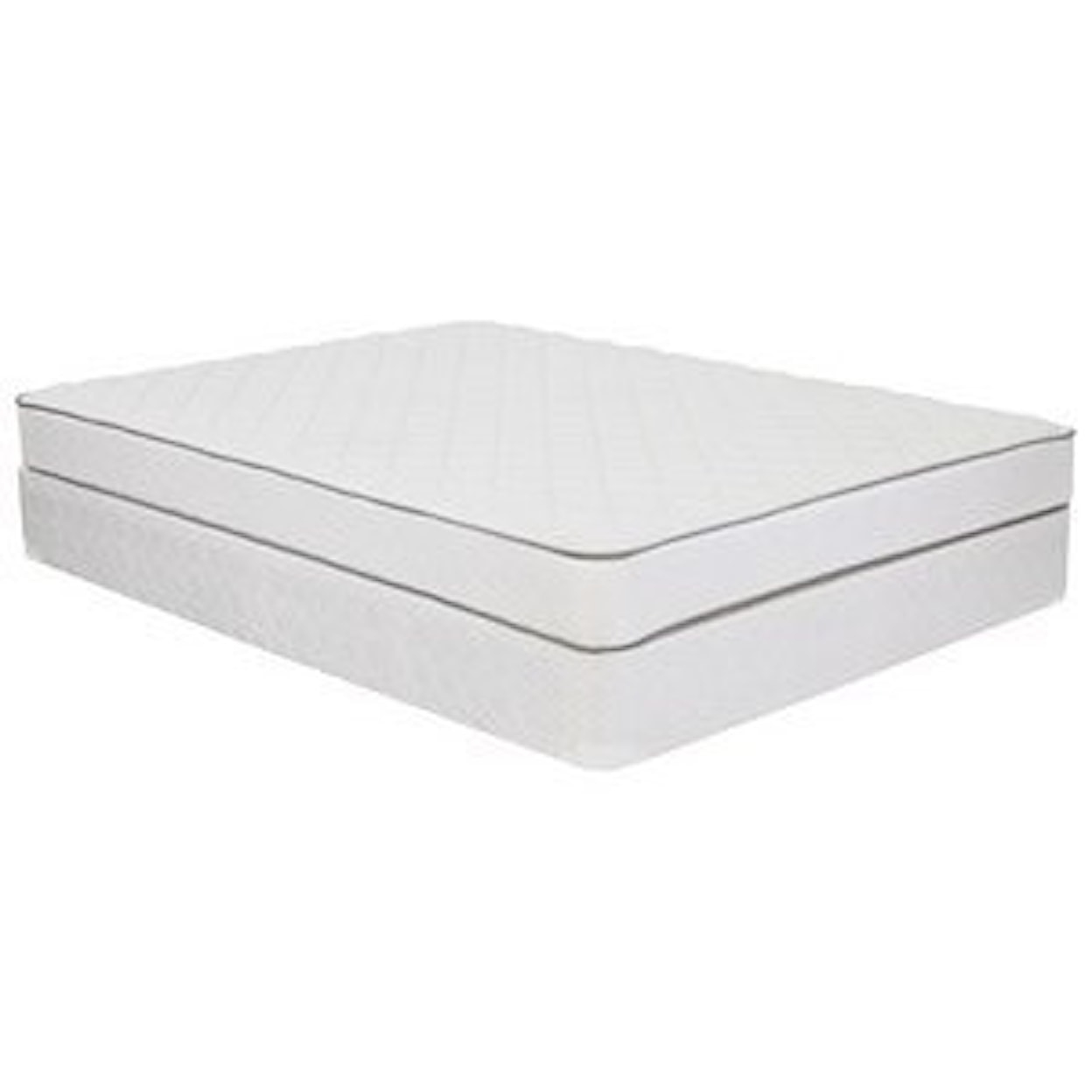 Corsicana 600 Hotel Motel Queen 6" Firm Mattress and 7" Box