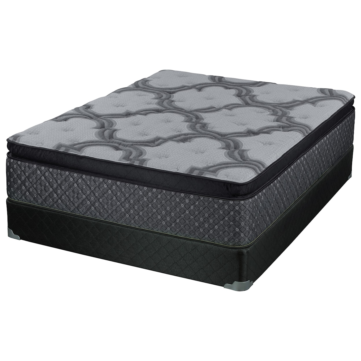 Corsicana 85800 Zion Park PT Twin Pocketed Coil Mattress Set