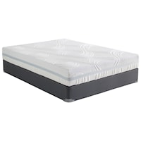 Twin 9" Gel Memory Foam Mattress and Foundation